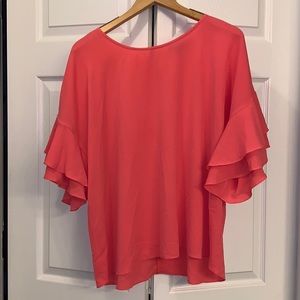 Coral Blouse